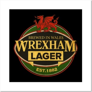 WREXHAM LAGER VINTAGE Posters and Art